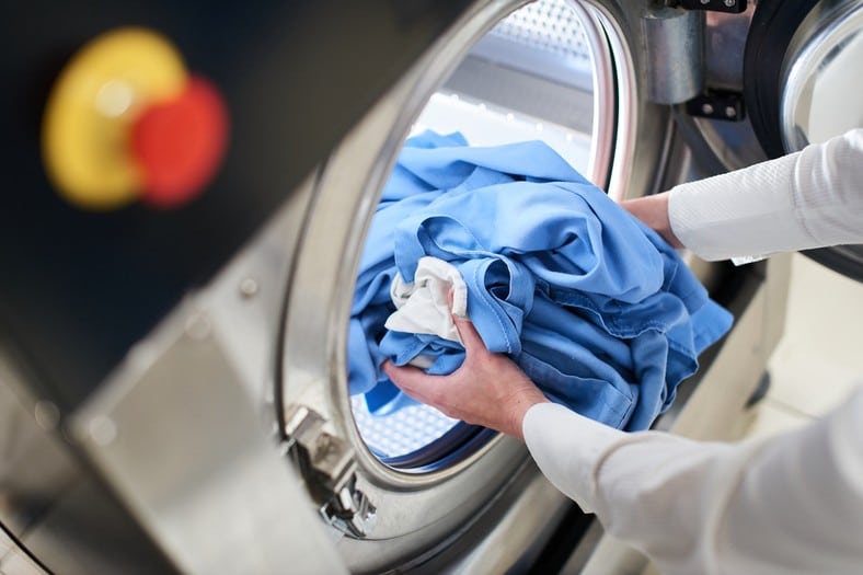 I dry my laundry this way. It dries quickly and I'm not afraid of moisture