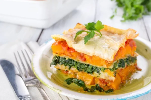 lasagna de dovleac