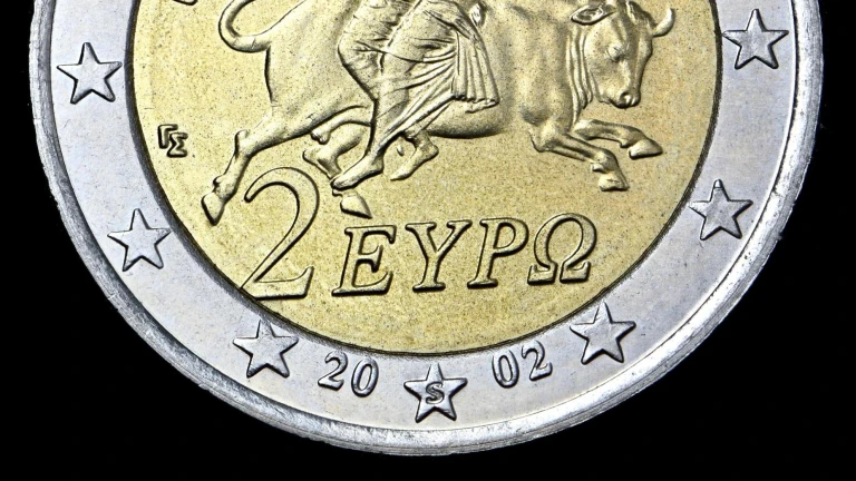 Moneda de 2 euro din Grecia care este căutată peste tot: a o găsi în România înseamnă a plăti 1.800 de euro